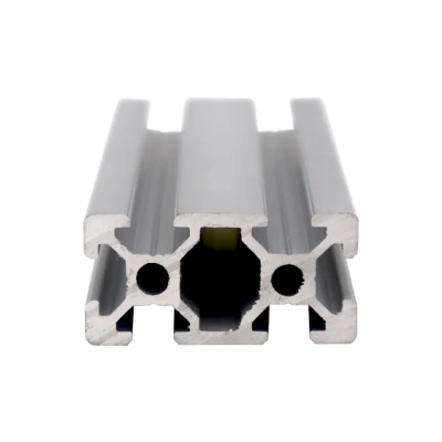 perfil de aluminio industrial de la plata de la aleación de aluminio 6063-T5 para la longitud de las impresoras 3D 50-6000m m
