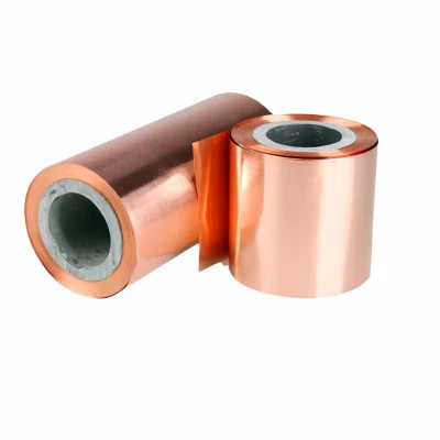 Tira compuesta de cobre y acero revestido de Metal dorado Tu1 T2 99,9% C11000 C10200 tira de cobre puro libre de oxígeno 0,1-3mm